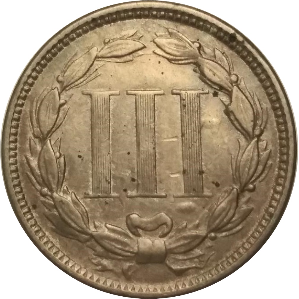 1868-3CN-Three-Cent-Nickel-#2